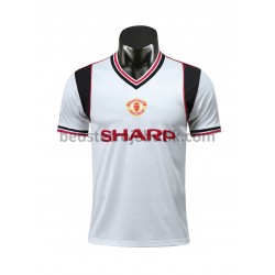 Manchester United Retro Udebane Fodboldtrøje 1985 Kortærmet