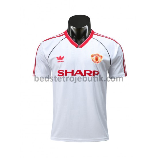 Manchester United Retro Udebane Fodboldtrøje 1988 Kortærmet