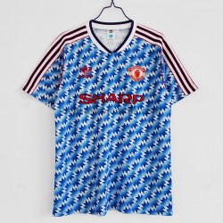 Manchester United Retro Hjemmebane Fodboldtrøje 1992 Kortærmet