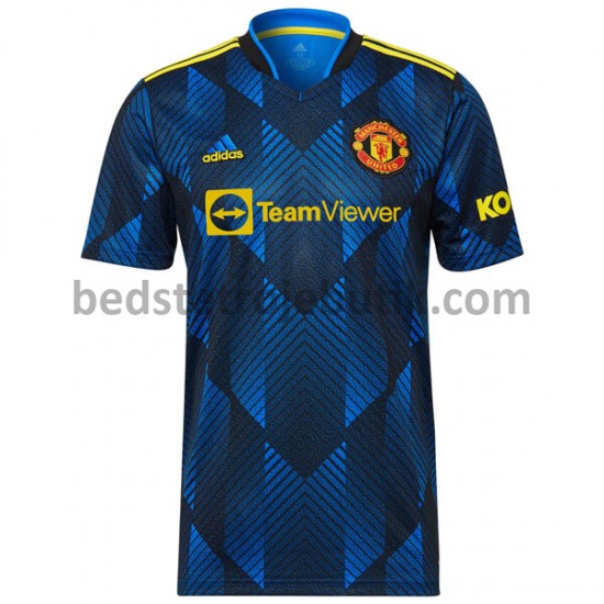 Manchester United 3. Valg Fodboldtrøje 2021-2022 Kortærmet