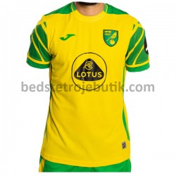 Norwich City Hjemmebane Fodboldtrøje 2021-2022 Kortærmet