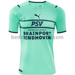 PSV Eindhoven 3. Valg Fodboldtrøje 2021-2022 Kortærmet