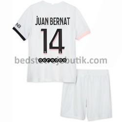 Paris Saint-Germain Juan Bernat 14 Børn Udebane Fodboldtrøje 2021-2022 Kortærmet