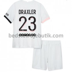 Paris Saint-Germain Julian Draxler 23 Børn Udebane Fodboldtrøje 2021-2022 Kortærmet