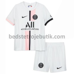 Paris Saint-Germain Børn Udebane Fodboldtrøje 2021-2022 Kortærmet