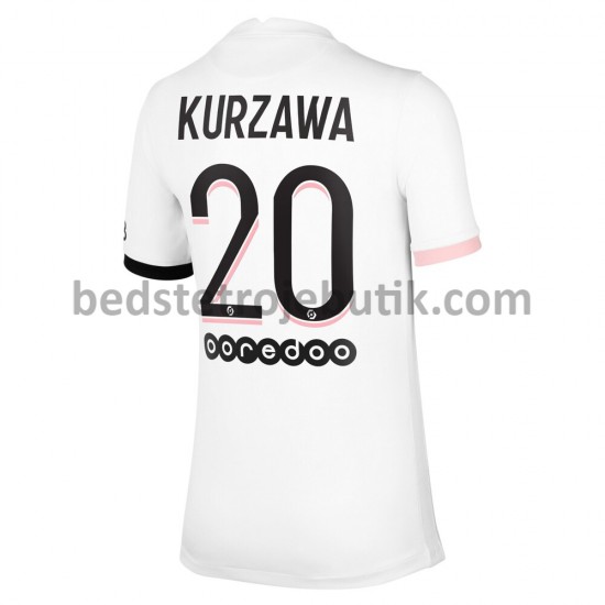 Paris Saint-Germain Layvin Kurzawa 20 Udebane Fodboldtrøje 2021-2022 Kortærmet