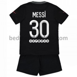 Paris Saint-Germain Lionel Messi 30 Børn 3. Valg Fodboldtrøje 2021-2022 Kortærmet