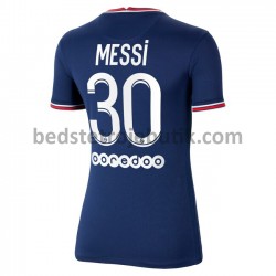 Paris Saint-Germain Lionel Messi 30 Dame Hjemmebane Fodboldtrøje 2021-2022 Kortærmet