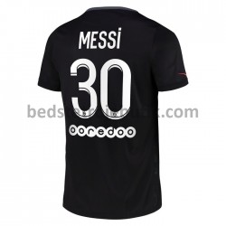 Paris Saint-Germain Lionel Messo 30 3. Valg Fodboldtrøje 2021-2022 Kortærmet