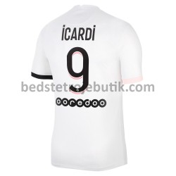 Paris Saint-Germain Mauro Icardi 9 Udebane Fodboldtrøje 2021-2022 Kortærmet