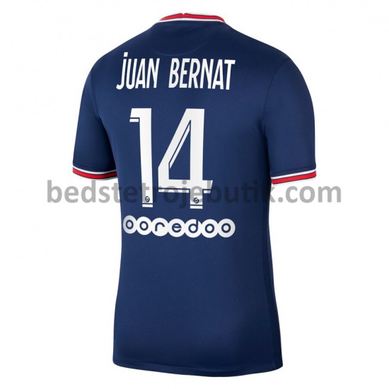 Paris Saint-Germain Juan Bernat 14 Hjemmebane Fodboldtrøje 2021-2022 Kortærmet