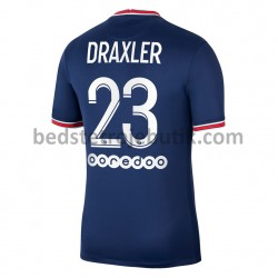 Paris Saint-Germain Julian Draxler 23 Hjemmebane Fodboldtrøje 2021-2022 Kortærmet