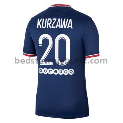 Paris Saint-Germain Layvin Kurzawa 20 Hjemmebane Fodboldtrøje 2021-2022 Kortærmet
