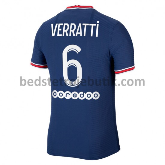 Paris Saint-Germain Marco Verratti 6 Hjemmebane Fodboldtrøje 2021-2022 Kortærmet