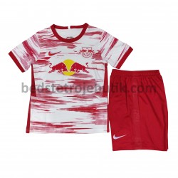 RB Leipzig Børn Hjemmebane Fodboldtrøje 2021-2022 Kortærmet