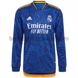 Real Madrid Udebane Fodboldtrøje 2021-2022 Langærmet
