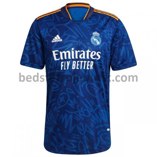 Real Madrid Udebane Fodboldtrøje 2021-2022 Kortærmet