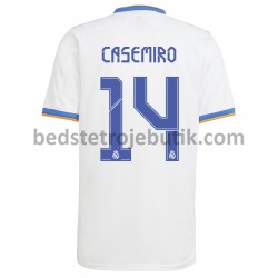 Real Madrid Casemiro 14 Hjemmebane Fodboldtrøje 2021-2022 Kortærmet