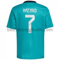 Real Madrid Eden Hazard 7 3. Valg Fodboldtrøje 2021-2022 Kortærmet