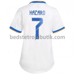 Real Madrid Eden Hazard 7 Dame Hjemmebane Fodboldtrøje 2021-2022 Kortærmet