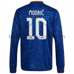 Real Madrid Luka Modrić 10 Udebane Fodboldtrøje 2021-2022 Langærmet