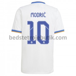 Real Madrid Luka Modrić 10 Hjemmebane Fodboldtrøje 2021-2022 Kortærmet