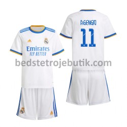 Real Madrid Marco Asensio 11 Børn Hjemmebane Fodboldtrøje 2021-2022 Kortærmet