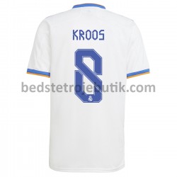Real Madrid Toni Kroos 8 Hjemmebane Fodboldtrøje 2021-2022 Kortærmet