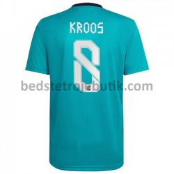 Real Madrid Toni Kroos 8 3. Valg Fodboldtrøje 2021-2022 Kortærmet