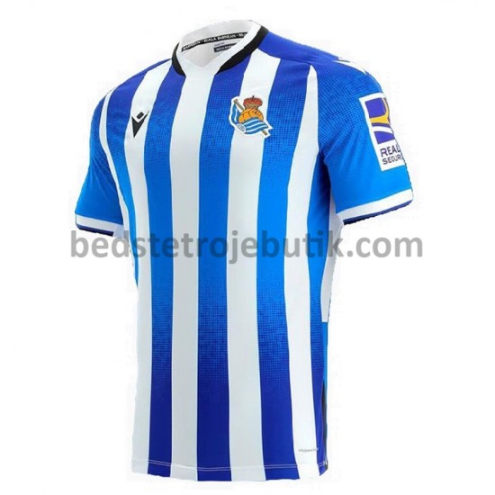 Real Sociedad Hjemmebane Fodboldtrøje 2021-2022 Kortærmet