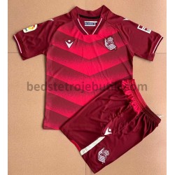 Real Sociedad Børn Udebane Fodboldtrøje 2021-2022 Kortærmet