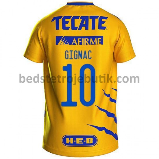Tigres UANL Andre-Pierre Gignac 10 Hjemmebane Fodboldtrøje 2021-2022 Kortærmet