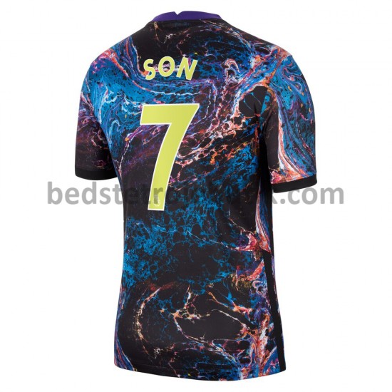 Tottenham Hotspur Son Heung-min 7 Udebane Fodboldtrøje 2021-2022 Kortærmet