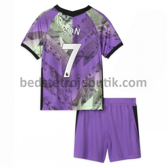 Tottenham Hotspur Son Heung-min 7 Børn 3. Valg Fodboldtrøje 2021-2022 Kortærmet