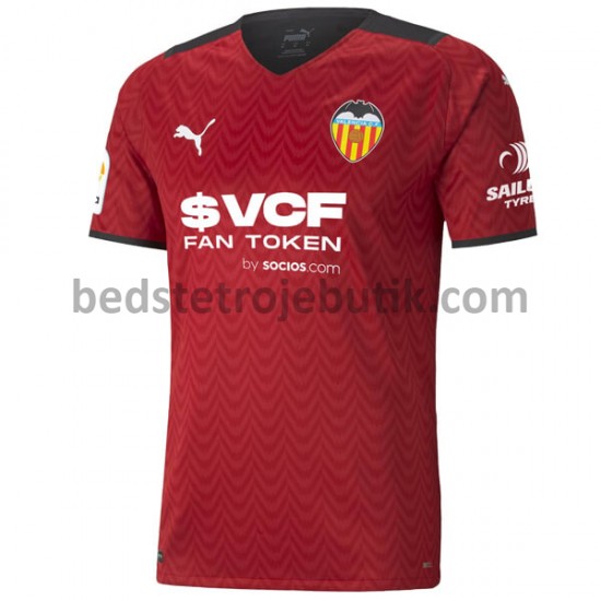 Valencia CF Udebane Fodboldtrøje 2021-2022 Kortærmet