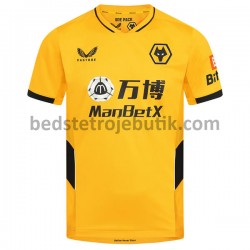 Wolverhampton Wanderers Hjemmebane Fodboldtrøje 2021-2022 Kortærmet