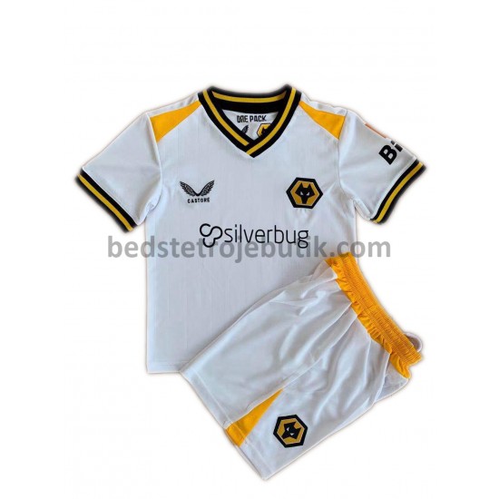 Wolverhampton Wanderers Børn 3. Valg Fodboldtrøje 2021-2022 Kortærmet