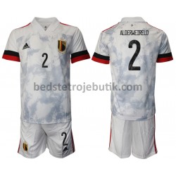 Belgien Toby Alderweireld 32 Børn Udebane Fodboldtrøje Euro 2020 Kortærmet