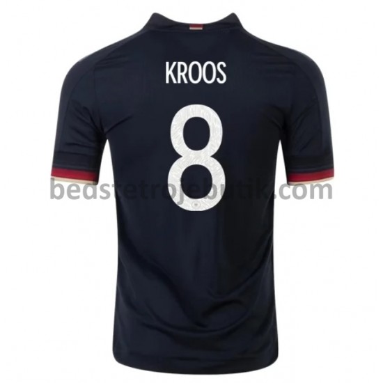 Tyskland Kroos 8 Udebane Fodboldtrøje Euro 2020 Kortærmet