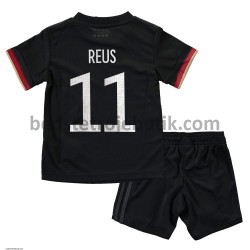 Tyskland Marco Reus 11 Børn Udebane Fodboldtrøje Euro 2020 Kortærmet