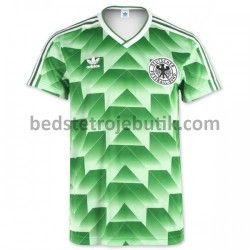 Tyskland Retro Udebane Fodboldtrøje 1990 Kortærmet