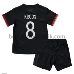 Tyskland Toni Kroos 8 Børn Udebane Fodboldtrøje Euro 2020 Kortærmet