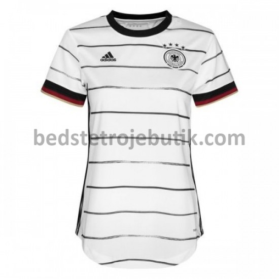 Tyskland Dame Hjemmebane Fodboldtrøje Euro 2020 Kortærmet