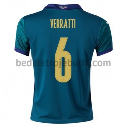 Italien Verratti 6 3. Valg Fodboldtrøje Euro 2020 Kortærmet
