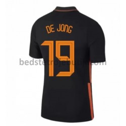 Holland Luuk de Jong 19 Udebane Fodboldtrøje Euro 2020 Kortærmet