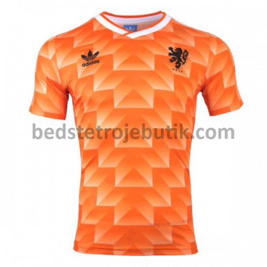 Holland Retro Hjemmebane Fodboldtrøje 1988 Kortærmet