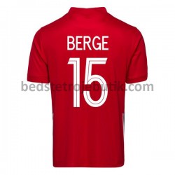 Norge Sander Berge 15 Hjemmebane Fodboldtrøje 2020-2021 Kortærmet