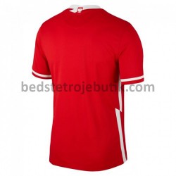 Polen Udebane Fodboldtrøje Euro 2020 Kortærmet