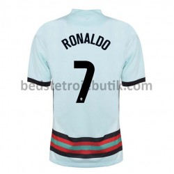 Portugal Cristiano Ronaldo 7 Udebane Fodboldtrøje Euro 2020 Kortærmet