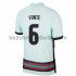 Portugal Jose Fonte 6 Udebane Fodboldtrøje Euro 2020 Kortærmet
